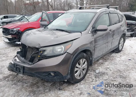 2012 Honda Cr-V Ex-L z USA, uszkodzony, nr VIN 5J6RM4H78CL018019